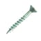 Csh Wood Screw, #8, 1 in, Zinc Plated Stainless Steel Flat Head Combination Phillips/Slotted Drive 0.FCC08100ZN17 - alternate 1